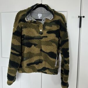 Peyton Jensen camp fleece pullover